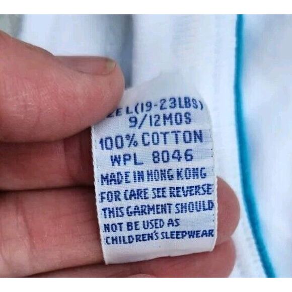 Vintage Mine Alone Animal baby pajamas 9 To 12 Months Set Of 2 - Picture 6 of 6